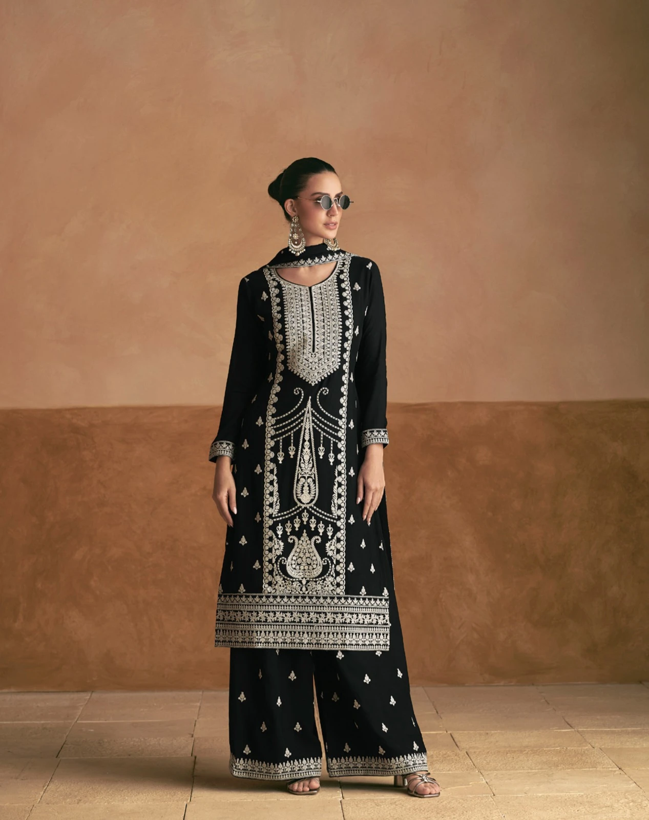 Aashirwad Meraki Premium Chinnon Silk Wholesale Designer Readymade Salwar Suit Catalog — Wholesale Readymade Suit, Aashirwad Creation wholesale from Surat - Gallery Image 2
